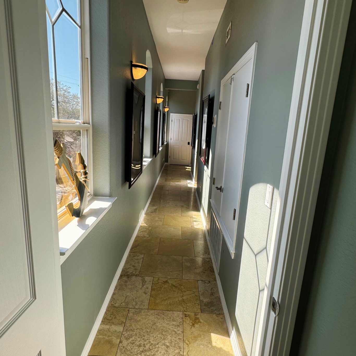 Hallway from Bedroom one to living room(2nd floor)