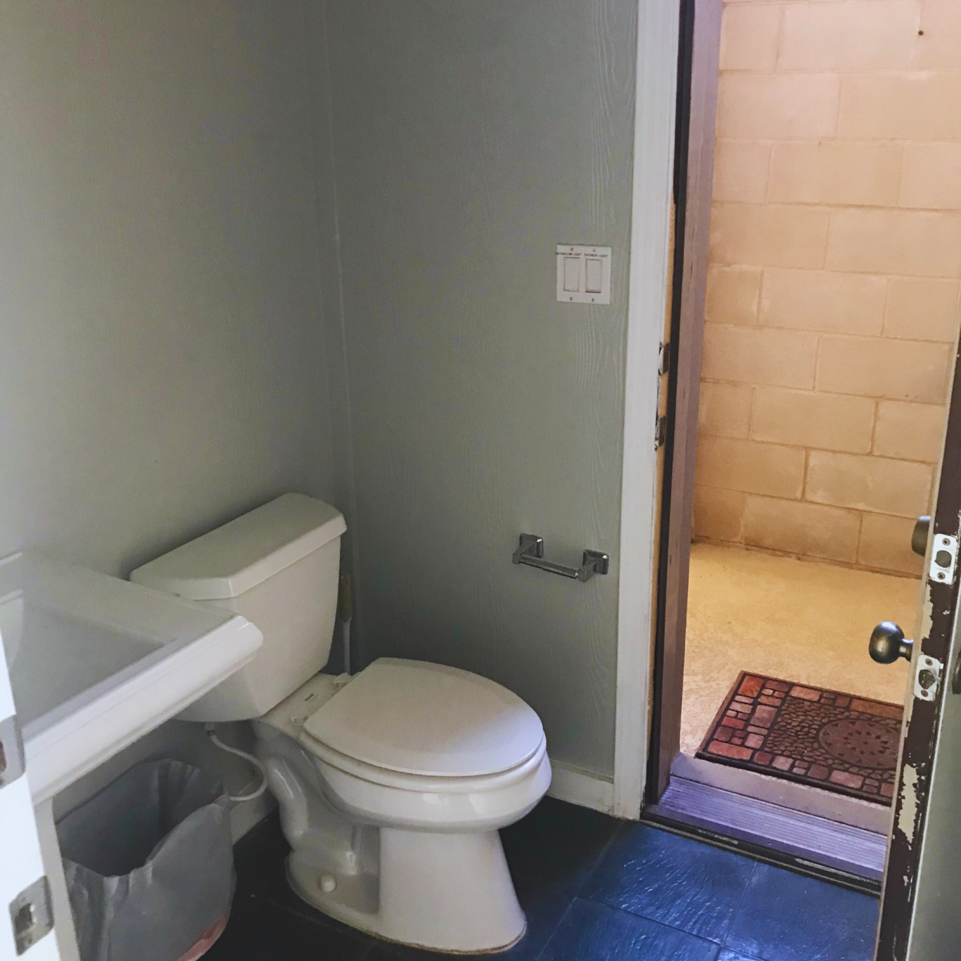 1/2 Bath on 1st Floor